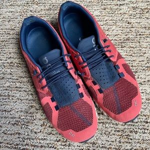 On cloud running shoes